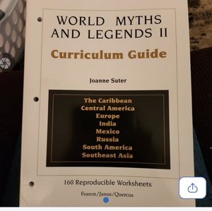 FREE W/PURCHASE OF 3 Lots of World Myths/ World Myths and Legends II book